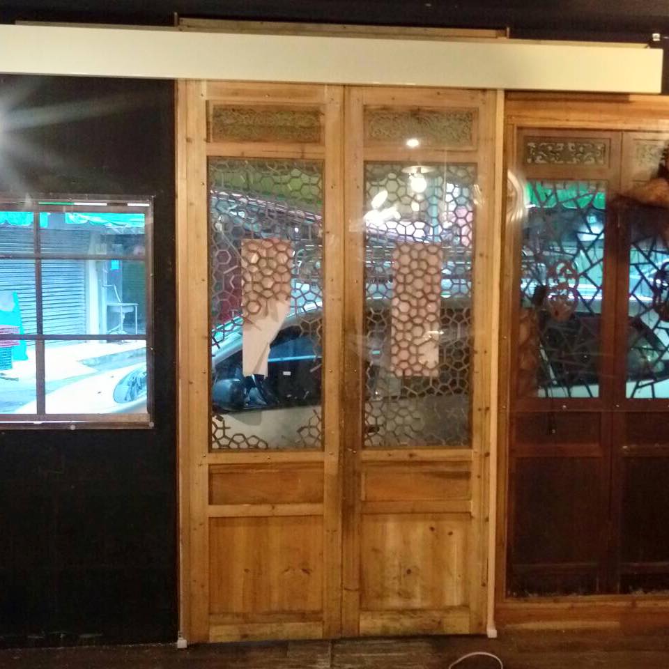餐廳造型自動門